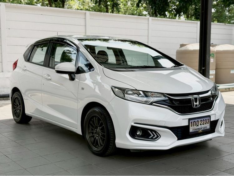 Honda Jazz 2019 1.5 S Sedan เบนซิน ไม่ติดแก๊ส เกียร์อัตโนมัติ ขาว รูปที่ 2