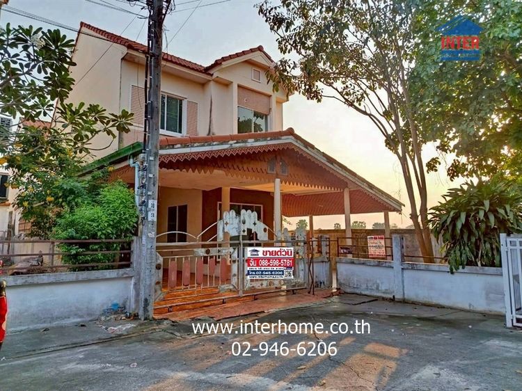 บ้านเดี่ยว 2 ชั้น 41.8 ตร.ว. หมู่บ้านนันทวัน10 ใกล้แม็คโครหนองจอก ซอยเลียบวารี37 ถนนเลียบวารี เขตหนองจอก กรุงเทพมหานคร รูปที่ 2