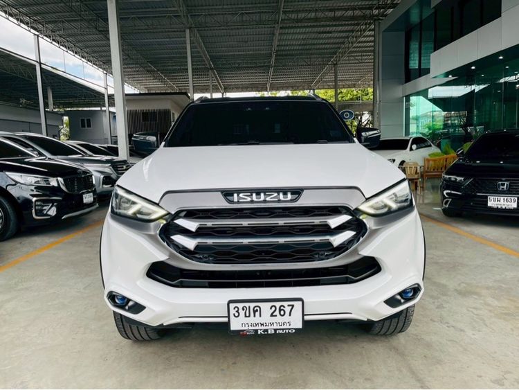 Isuzu MU-X 2023 3.0 Ultimate AT 2WD Pickup ดีเซล ไม่ติดแก๊ส เกียร์อัตโนมัติ ขาว รูปที่ 2