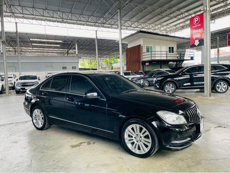 Mercedes-Benz C-Class 2014 C220 CDI Pickup ดีเซล ไม่ติดแก๊ส เกียร์อัตโนมัติ ดำ รูปที่ 3