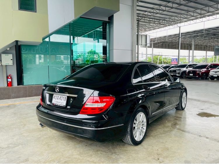 Mercedes-Benz C-Class 2014 C220 CDI Pickup ดีเซล ไม่ติดแก๊ส เกียร์อัตโนมัติ ดำ รูปที่ 4