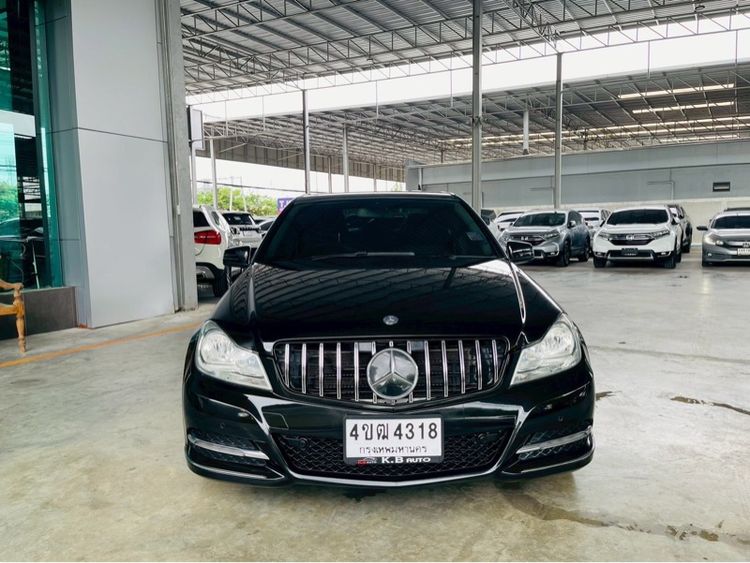 Mercedes-Benz C-Class 2014 C220 CDI Pickup ดีเซล ไม่ติดแก๊ส เกียร์อัตโนมัติ ดำ รูปที่ 2