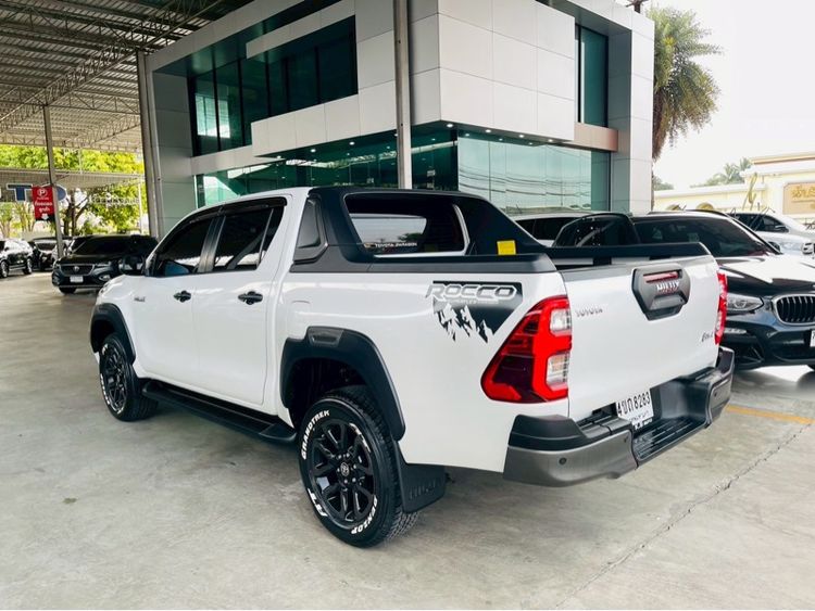 Toyota Hilux Revo 2023 Double Cab Prerunner 2x4 2.4 Rocco Pickup ดีเซล ไม่ติดแก๊ส เกียร์อัตโนมัติ ขาว รูปที่ 4