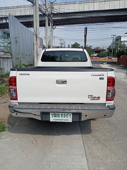 Toyota Hilux Vigo Champ 2014 Smart Cab 2.5 J Pickup ดีเซล เกียร์ธรรมดา ขาว รูปที่ 2