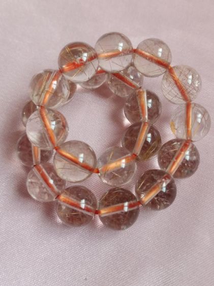 ข้อมือไหมทองแท้ จากต่างประเทศสวย(เม็ด 8 มิล) 