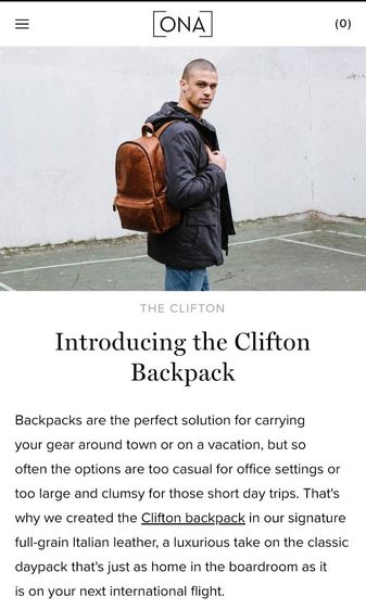 กระเป๋ากล้อง ONA Clifton รูปที่ 2