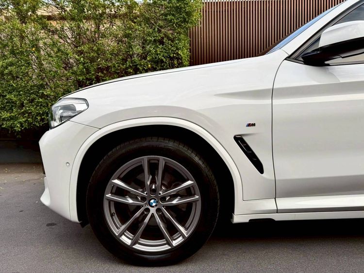 BMW X3 2021 2.0 xDrive30e M Sport 4WD Utility-car ดีเซล ไม่ติดแก๊ส เกียร์อัตโนมัติ ขาว รูปที่ 3