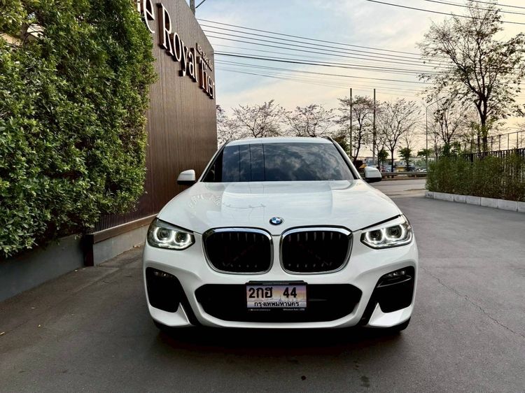 BMW X3 2021 2.0 xDrive30e M Sport 4WD Utility-car ดีเซล ไม่ติดแก๊ส เกียร์อัตโนมัติ ขาว รูปที่ 2