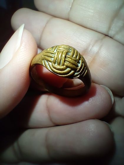 แหวนพิรอดสามขัด เนื้อทองผสม