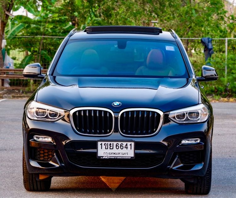 BMW X3 2021 2.0 xDrive20d 4WD Utility-car ดีเซล ไม่ติดแก๊ส เกียร์อัตโนมัติ ดำ รูปที่ 2
