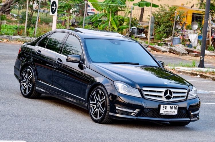 Mercedes-Benz C-Class 2014 C250 CGI Sedan เบนซิน ไม่ติดแก๊ส เกียร์อัตโนมัติ ดำ รูปที่ 3