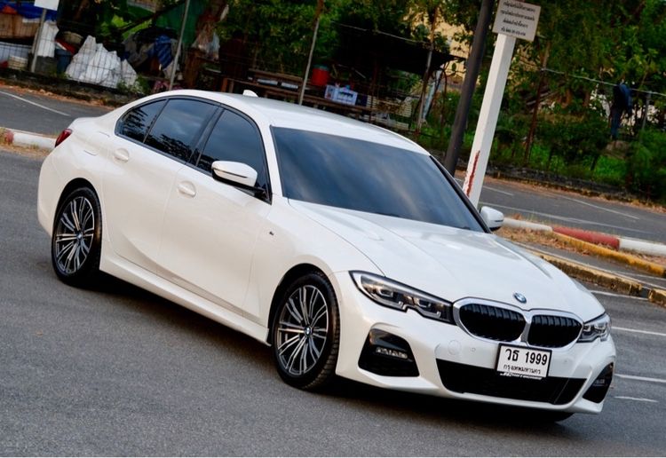 BMW Series 3 2021 320d Sedan ดีเซล ไม่ติดแก๊ส เกียร์อัตโนมัติ ขาว รูปที่ 3