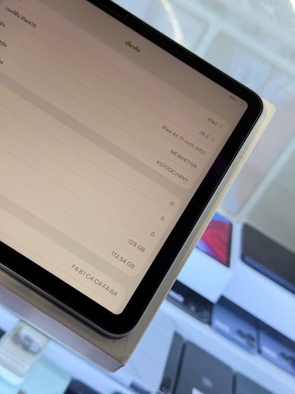 iPad Air7 M3 128GB wifi ประกันศูนย์ สุขภาพแบต10 รูปที่ 8