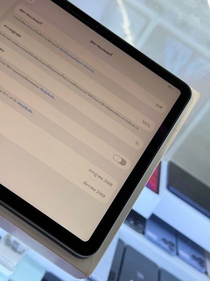 iPad Air7 M3 128GB wifi ประกันศูนย์ สุขภาพแบต10 รูปที่ 9