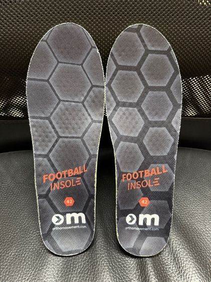 แผ่นรองเท้า Ortho Movement รุ่น Football ไซส์ 42 ยาวประมาณ 27 ซ.ม. สภาพตามรูป