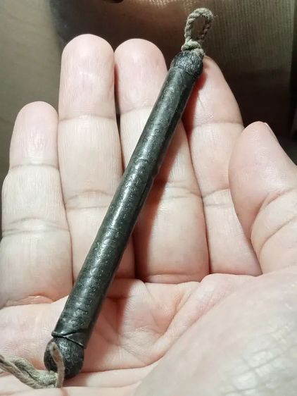 ตระกรุดหลวงพ่อเงิน วัดดอนยายหอม พัดยศปี 06 มีจาร รูปที่ 3