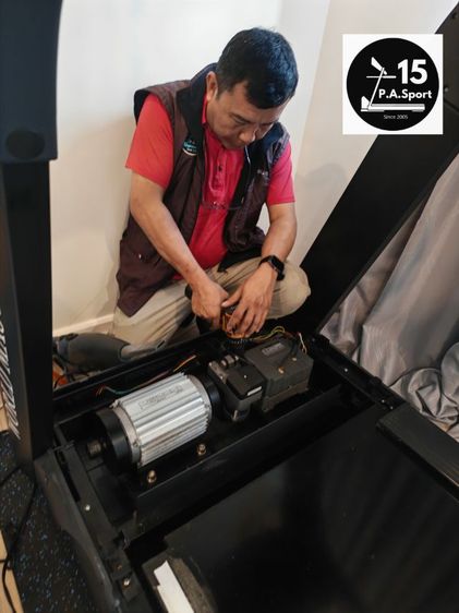 ช่างเปลี่ยนสายพาน​ เปลี่ยนสายพานมอเตอร์ลู่วิ่ง​ไฟฟ้า​World​ master​GT5S​ ช่างซ่อมลู่วิ่งไฟฟ้าสวนหลวง ซ่อมได้ทุกรุ่น​ ทุกยี่ห้อ​ ทุกอาการบริการถึงบ้านท่านทั่วไทย รูปที่ 10