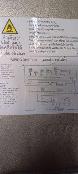 ขายตู้เย็น 2 ประตูรุ่น no frost ขนาด6.5 คิว ยี่ห้อ toshiba  รูปที่ 5