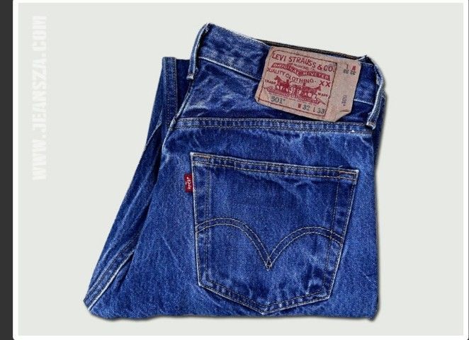 ลีวายส์ 501-0000 ของแท้ มือสอง เอว 32 ยาว 33 รูปที่ 6