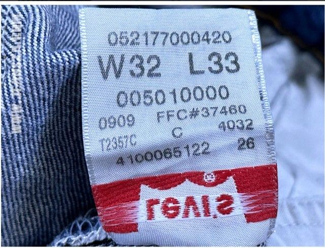 ลีวายส์ 501-0000 ของแท้ มือสอง เอว 32 ยาว 33 รูปที่ 7