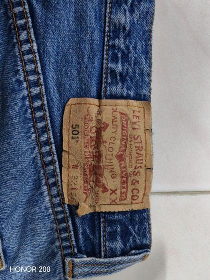 ลีวายส์ 501-0114  ของแท้ มือสอง เอว 32 ยาว 36 รูปที่ 5