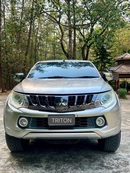 Mitsubishi Triton 2015 2.4 GLS Plus Pickup ดีเซล เกียร์ธรรมดา บรอนซ์เงิน รูปที่ 4