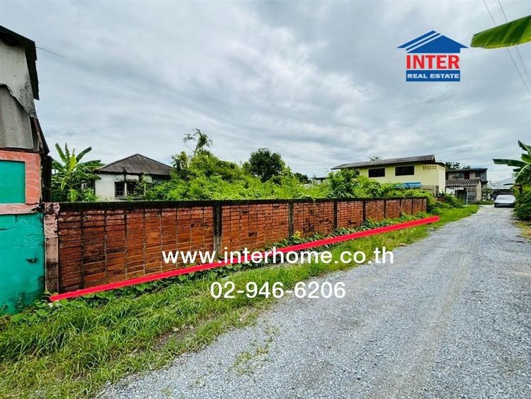 ที่ดินเปล่า 294 ตร.ว. ที่ดินเปล่า ซอยเทศบาล13-3 (ซอยวัดอ้อมใหญ่) ถนนเพชรเกษม สามพราน นครปฐม