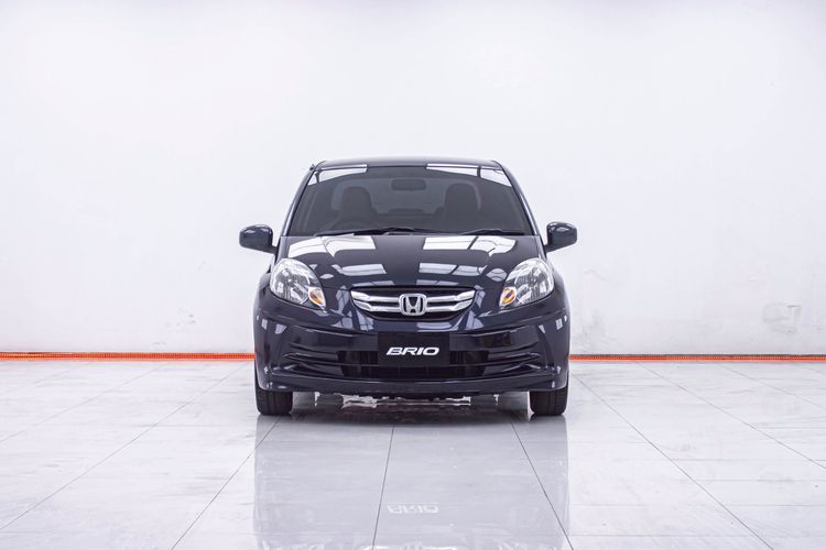 Honda Brio 2013 1.2 Amaze S Sedan เบนซิน ไม่ติดแก๊ส เกียร์ธรรมดา น้ำเงิน รูปที่ 4