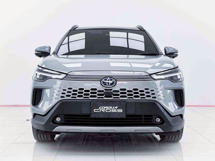 Toyota Corolla Cross 2024 1.8 HEV Premium Luxury Utility-car ไฮบริด ไม่ติดแก๊ส เกียร์อัตโนมัติ เทา รูปที่ 3