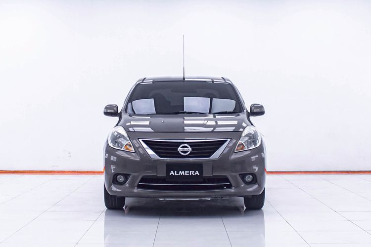 Nissan Almera 2012 1.2 VL Sedan เบนซิน ไม่ติดแก๊ส เกียร์อัตโนมัติ น้ำตาล รูปที่ 4