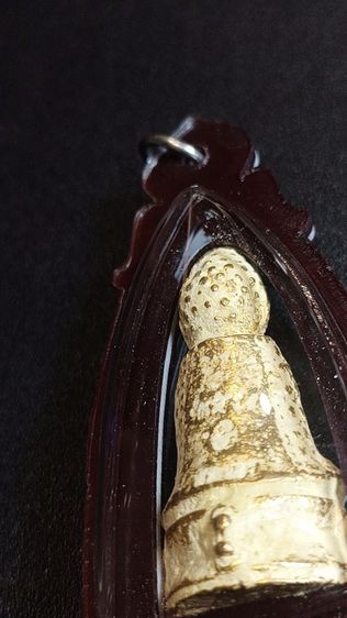 พระกริ่งปวเรศทองไม่ลอกไม่ดำแถมผงสุพรรณ รูปที่ 4