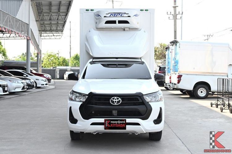 Toyota Hilux Revo 2024 2.4 Entry Pickup ดีเซล ไม่ติดแก๊ส เกียร์ธรรมดา ขาว รูปที่ 2