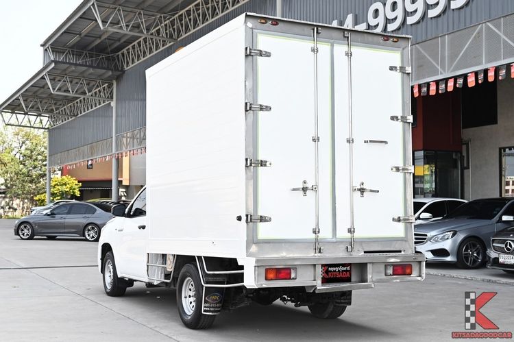Toyota Hilux Revo 2024 2.4 Entry Pickup ดีเซล ไม่ติดแก๊ส เกียร์ธรรมดา ขาว รูปที่ 3