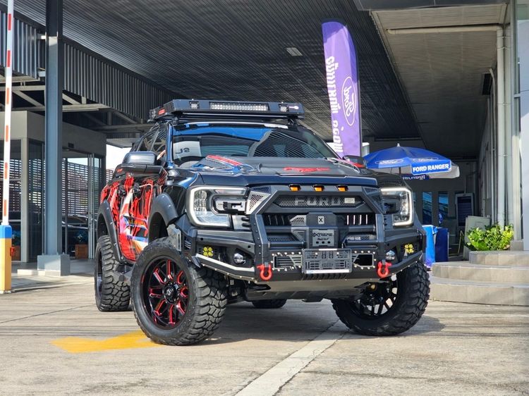 Ford Ranger 2025 2.0 Hi-Rider XLS Pickup ดีเซล ไม่ติดแก๊ส เกียร์อัตโนมัติ ดำ รูปที่ 3