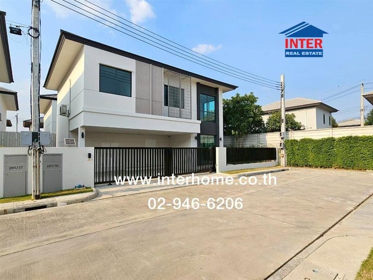 บ้านเดี่ยว 2 ชั้น 62.8 ตร.ว. โครงการ อนาพนา จตุโชติ ใกล้ทางด่วนจตุโชติ และสายไหมอเวนิว ถนนคู่ขนานกาญจนาภิเษก เขตคลองสามวา กรุงเทพมหานคร