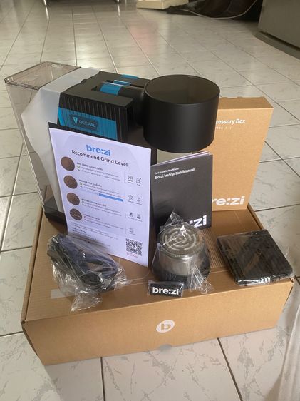 อุปกรณ์ทำเครื่องดื่ม เครื่องชงกาแฟ Brezi สภาพมือ1 (ไม่เคยใช้)