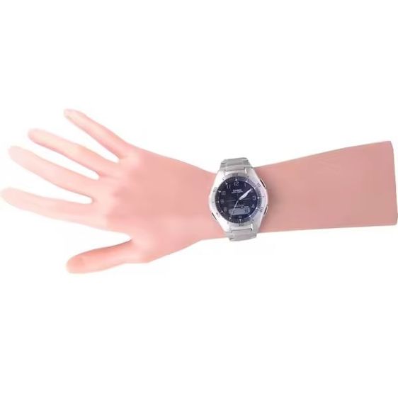 CASIO นาฬิกา Solar Ana-Digi WAVECEPTOR รุ่น WVA-M640D-2A2JF สีฟ้า รูปที่ 5