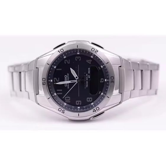 CASIO นาฬิกา Solar Ana-Digi WAVECEPTOR รุ่น WVA-M640D-2A2JF สีฟ้า รูปที่ 3