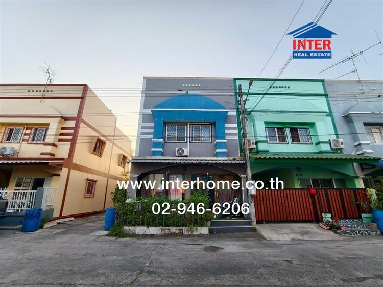 ทาวน์เฮ้าส์ 2 ชั้น 21 ตร.ว. หมู่บ้านรังสิตการ์เด้นวิลล์ ใกล้ศูนย์รถยนต์ MG ซอยรังสิต-นครนายก89 ถนนรังสิต-นครนายก ธัญบุรี ปทุมธานี