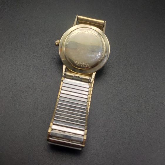 นาฬิกาวินเทจ แบรนด์ Benrus 14K solid gold case เครื่องระบบไขลาน  รูปที่ 7