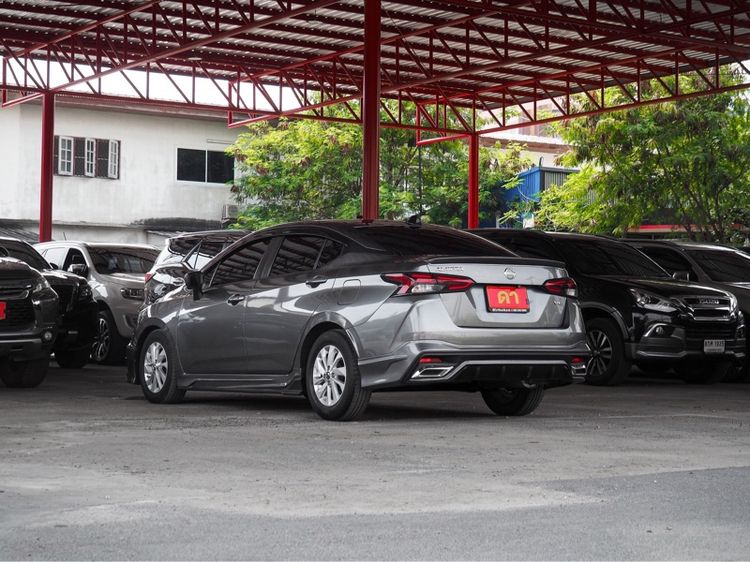 Nissan Almera 2023 1.0L Turbo VL CVT Sedan เบนซิน ไม่ติดแก๊ส เกียร์อัตโนมัติ เทา รูปที่ 4