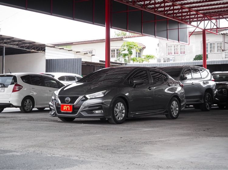 Nissan Almera 2023 1.0L Turbo VL CVT Sedan เบนซิน ไม่ติดแก๊ส เกียร์อัตโนมัติ เทา รูปที่ 3