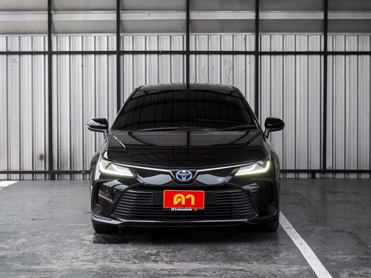 Toyota Altis 2020 1.8 Hybrid Mid Sedan ไฮบริด ไม่ติดแก๊ส เกียร์อัตโนมัติ ดำ รูปที่ 2