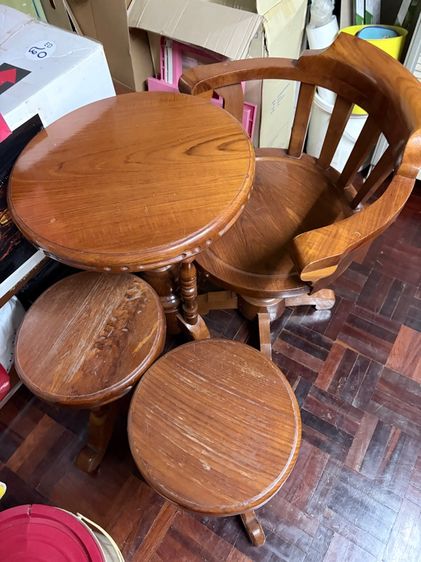 โต๊ะเก้าอี้ไม้สัก รูปที่ 2