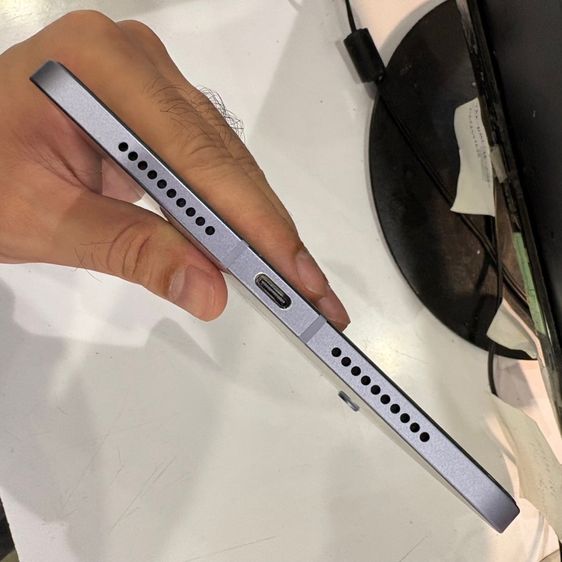 ipad mini6 256gb wifi cellular เครื่องศูนย์ไทย ใส่ซิมได้ สีม่วง ไม่มีรอย สภาพใหม่ รูปที่ 4