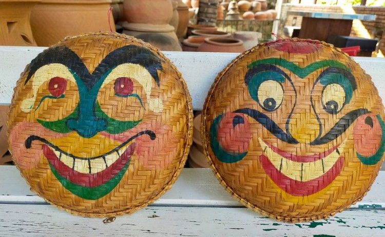 หน้ากากสานมือจากบาหลี รูปที่ 5