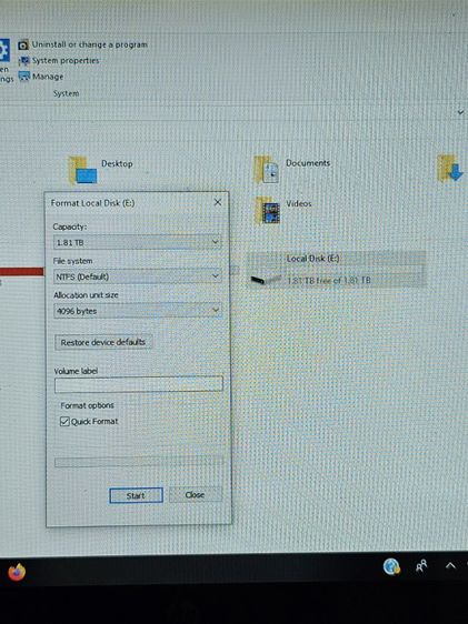 อุปกรณ์ในภาพคือฮาร์ดดิสก์แบบพกพา Seagate Expansion Desktop Drive ขนาด 2TB รุ่น SRDONF2 รูปที่ 4