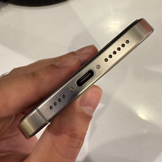 iphone15pro max 256gb สีtitanium สภาพใหม่ ไม่มีรอย ใช้งานได้ปกติทุกอย่าง รูปที่ 4