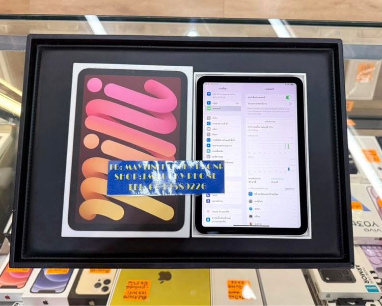 iPad Mini6 ความจุ64GB WiFi สีชมพู สุขภาพแบต84 เครื่องสวย รูปที่ 9