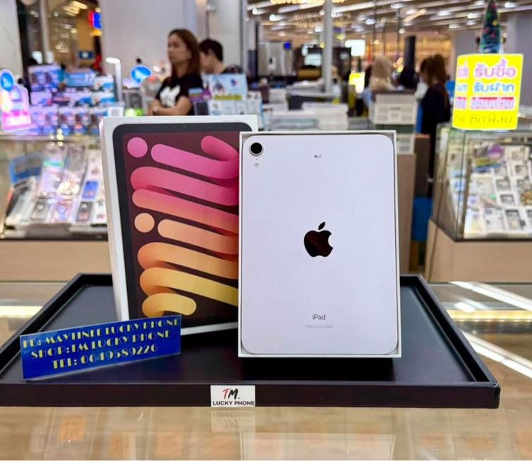 iPad Mini6 ความจุ64GB WiFi สีชมพู สุขภาพแบต84 เครื่องสวย